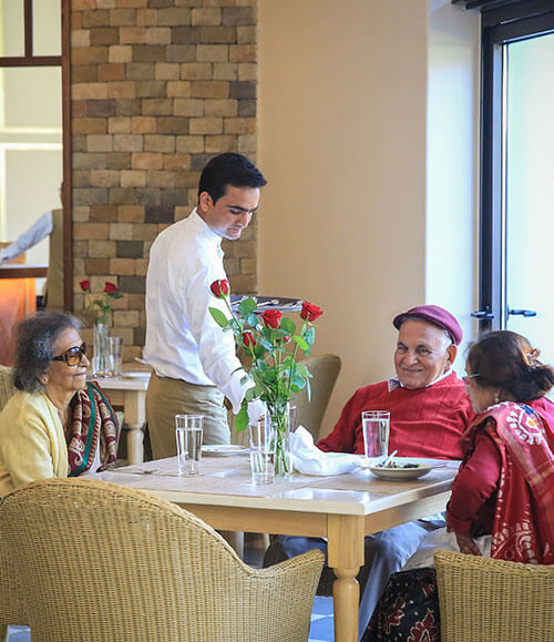 World Class Cuisine to Ghar To khana. Residents Can Enjoy it all.